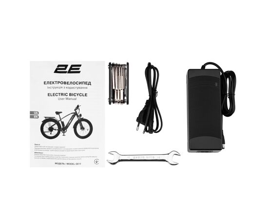 Электровелосипед 2E EB19 26", Темно-зелений (EB19), изображение 2 Электровелосипед 2E EB19 26", Темно-зелений (EB19), изображение 2