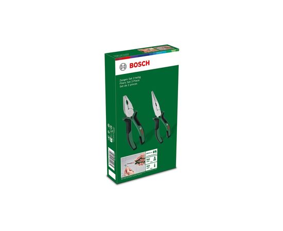Плоскогубцы Bosch набор 2 шт, комбинированные, удлиненные (1.600.A02.75H), изображение 10 Плоскогубцы Bosch набор 2 шт, комбинированные, удлиненные (1.600.A02.75H), изображение 10