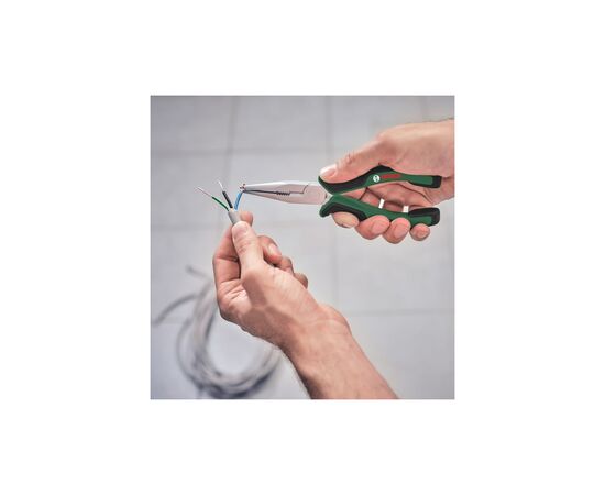 Плоскогубцы Bosch набор 3 шт, комбинированные, удлиненные, бокорезы (1.600.A02.C0S), изображение 6 Плоскогубцы Bosch набор 3 шт, комбинированные, удлиненные, бокорезы (1.600.A02.C0S), изображение 6