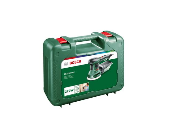 Шлифовальная машина Bosch PEX 300 AE 200W, 125мм 4000-24000об/мин, 1.5кг (0.603.3A3.000), изображение 2 Шлифовальная машина Bosch PEX 300 AE 200W, 125мм 4000-24000об/мин, 1.5кг (0.603.3A3.000), изображение 2