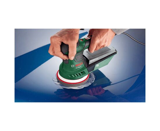Шлифовальная машина Bosch PEX 300 AE 200W, 125мм 4000-24000об/мин, 1.5кг (0.603.3A3.000), изображение 4 Шлифовальная машина Bosch PEX 300 AE 200W, 125мм 4000-24000об/мин, 1.5кг (0.603.3A3.000), изображение 4