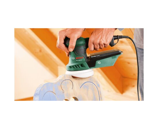 Шлифовальная машина Bosch PEX 300 AE 200W, 125мм 4000-24000об/мин, 1.5кг (0.603.3A3.000), изображение 8 Шлифовальная машина Bosch PEX 300 AE 200W, 125мм 4000-24000об/мин, 1.5кг (0.603.3A3.000), изображение 8