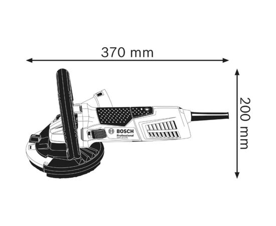 Шлифовальная машина Bosch GBR 15 CAG 125мм 1500W, 9300об/мин, 2.6кг (0.601.776.001), изображение 6 Шлифовальная машина Bosch GBR 15 CAG 125мм 1500W, 9300об/мин, 2.6кг (0.601.776.001), изображение 6