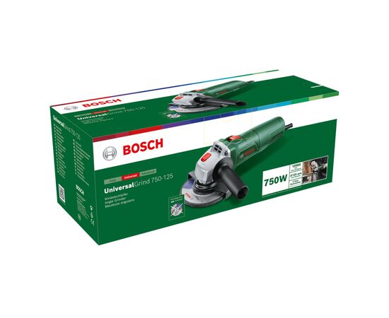 Шлифовальная машина Bosch UniversalGrind 750-125 125мм 750W, 12000об/мин, 1.9кг (0.603.3E2.001), изображение 2 Шлифовальная машина Bosch UniversalGrind 750-125 125мм 750W, 12000об/мин, 1.9кг (0.603.3E2.001), изображение 2
