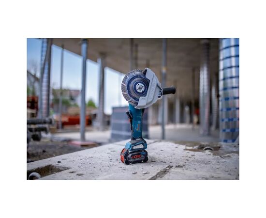 Шлифовальная машина Bosch GWS 182P 125 мм 18V, 2800-9000об/мин, 1.7кг (без АКБ и ЗУ) (0.601.9H6.L01), изображение 10 Шлифовальная машина Bosch GWS 182P 125 мм 18V, 2800-9000об/мин, 1.7кг (без АКБ и ЗУ) (0.601.9H6.L01), изображение 10