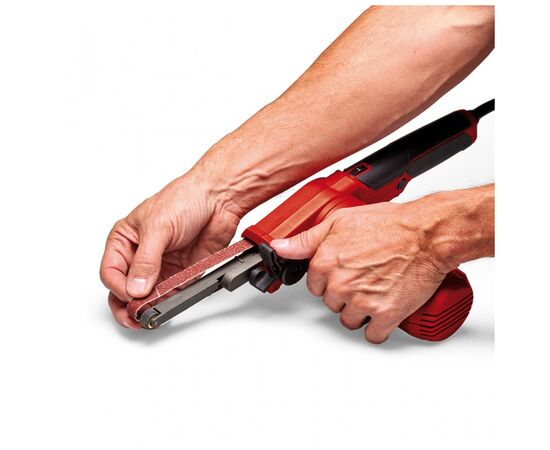 Шлифовальная машина Einhell ленточная TC-BF500E, 500Вт, 300-1700 об/мин, 457х13 мм, 1.44кг (4461020), изображение 7