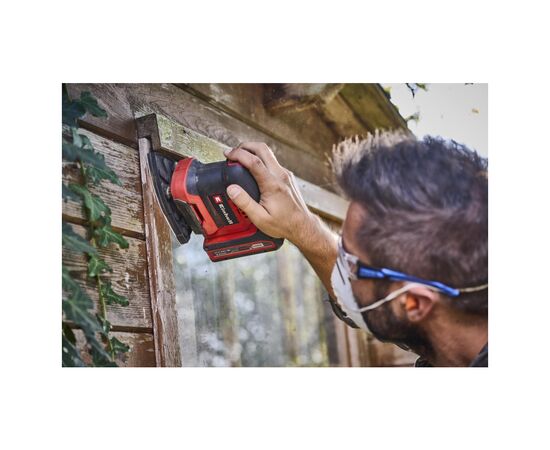 Шлифовальная машина Einhell TE-OS 18/113 3X Li - Solo 18, 113х101мм, 1.04кг (без АКБ и ЗУ) (4460730), изображение 12