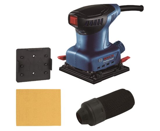 Шліфувальна машина Bosch GSS 140 A 220Вт, платформа 101х112, 28000кол/хв, 1.1кг (0.601.2A8.021)