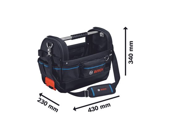 Набор инструментов Bosch сумка GWT20 + 9 предметов (1.600.A02.H5B), изображение 9 Набор инструментов Bosch сумка GWT20 + 9 предметов (1.600.A02.H5B), изображение 9