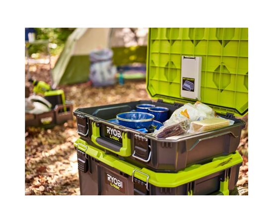 Ящик для инструментов Ryobi модульный Link RSL101, 15х57х43см, пластик (5132006072), изображение 2 Ящик для инструментов Ryobi модульный Link RSL101, 15х57х43см, пластик (5132006072), изображение 2