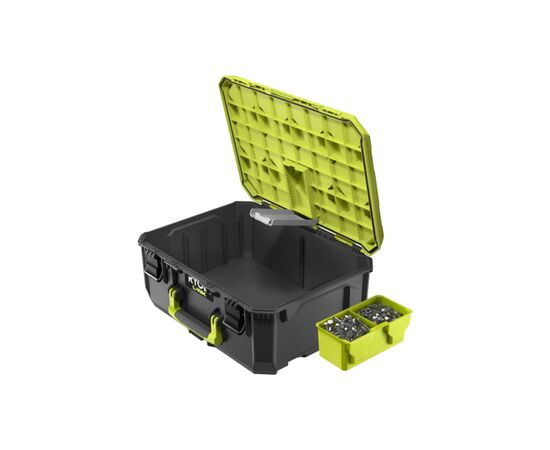 Ящик для инструментов Ryobi модульный Link RSL102, 23.5х56х40.5см, пластик (5132006073), изображение 3 Ящик для инструментов Ryobi модульный Link RSL102, 23.5х56х40.5см, пластик (5132006073), изображение 3