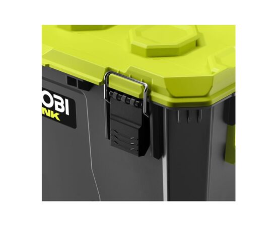 Ящик для инструментов Ryobi модульный Link RSL201, на колесиках, телескопическая рукоятка, 39х57х49.5см, пластик (5132006074), изображение 5 Ящик для инструментов Ryobi модульный Link RSL201, на колесиках, телескопическая рукоятка, 39х57х49.5см, пластик (5132006074), изображение 5