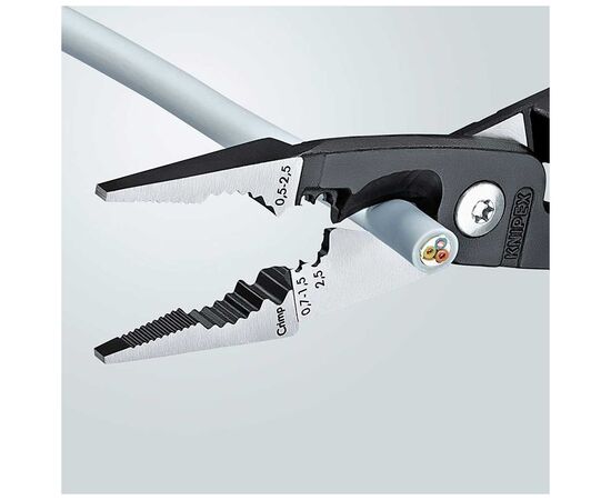 Клещи KNIPEX для электромонтажных работ 200мм (13 82 200), изображение 3 Клещи KNIPEX для электромонтажных работ 200мм (13 82 200), изображение 3
