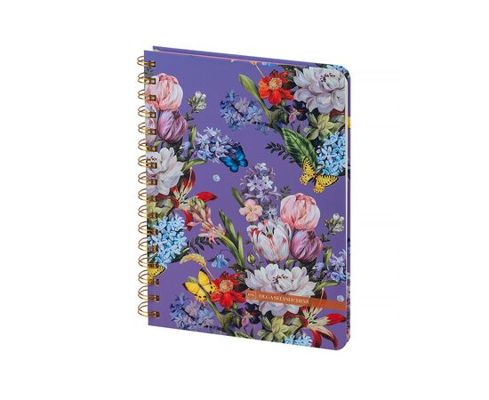 Блокнот Axent на спіралі Olga Selyshcheva, Secret А5 80 аркушів, клітинка, тверда обкладинка (8470-2-A-OS), зображення 2