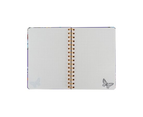 Блокнот Axent на спіралі Olga Selyshcheva, Secret А5 80 аркушів, клітинка, тверда обкладинка (8470-2-A-OS), зображення 3