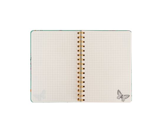 Блокнот Axent на спирали Olga Selyshcheva, Spring А5 80 листов, клетка, твердая обложка (8470-1-A-OS), изображение 3