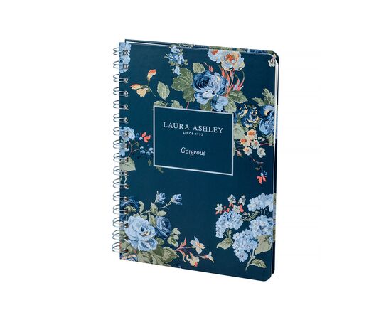 Блокнот Axent на спіралі Laura Ashley, Gorgeous А5 80 аркушів, клітинка, тверда обкладинка (8470-5-A-LA), зображення 2