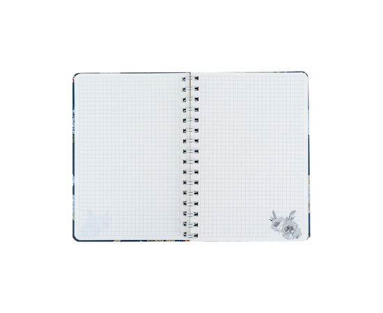 Блокнот Axent на спіралі Laura Ashley, Gorgeous А5 80 аркушів, клітинка, тверда обкладинка (8470-5-A-LA), зображення 3