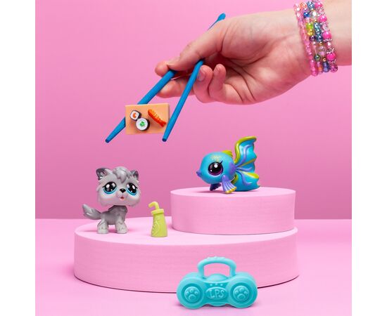 Игровой набор Littlest Pet Shop Рок-н-ролльные суши (00526), изображение 4 Игровой набор Littlest Pet Shop Рок-н-ролльные суши (00526), изображение 4
