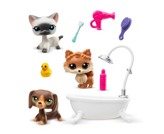 Игровой набор Littlest Pet Shop Спа-груминг (00638), изображение 2 Игровой набор Littlest Pet Shop Спа-груминг (00638), изображение 2