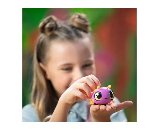 Інтерактивна іграшка Jiggly pets Фіолетова гусениця (6337836), зображення 5