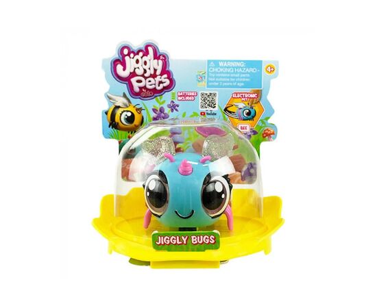 Інтерактивна іграшка Jiggly pets Блакитна бджілка (6337833), зображення 2