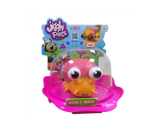 Інтерактивна іграшка Jiggly pets Помаранчевий равлик (6337835), зображення 3 Інтерактивна іграшка Jiggly pets Помаранчевий равлик (6337835), зображення 3