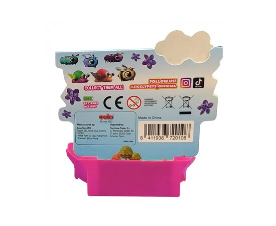 Інтерактивна іграшка Jiggly pets Помаранчевий равлик (6337835), зображення 4 Інтерактивна іграшка Jiggly pets Помаранчевий равлик (6337835), зображення 4