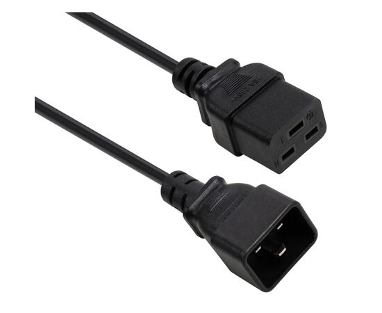 Кабель живлення C19 to C20 1.8m 1.5mm2 copper Vinga (VYPCC19201815CU)