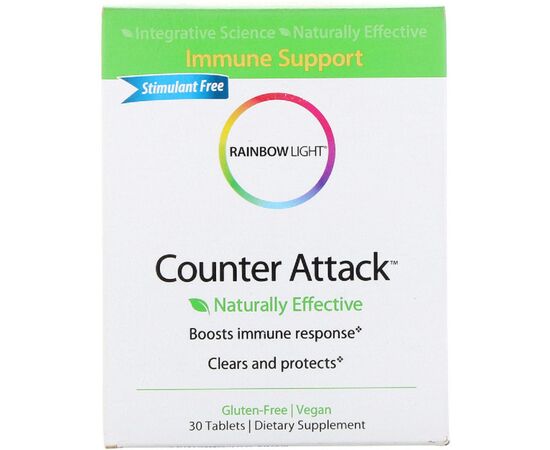 Витамин Rainbow Light Иммунная Поддержка, Counter Attack, 30 таблеток (RLT-11601)