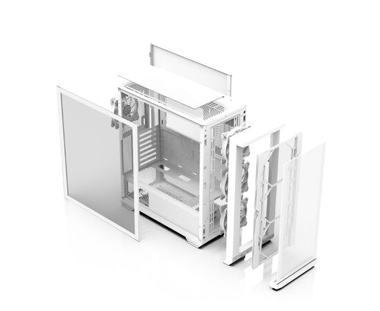 Корпус Zalman Z10 Duo (Z10DUOWHITE), зображення 4 Корпус Zalman Z10 Duo (Z10DUOWHITE), зображення 4