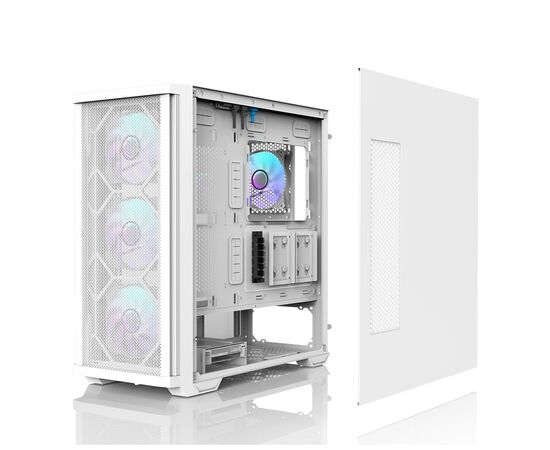 Корпус Zalman Z10 Duo (Z10DUOWHITE), зображення 8 Корпус Zalman Z10 Duo (Z10DUOWHITE), зображення 8