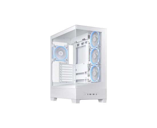Корпус ASUS A31 Plus White Tempered Glass (90DC00R3-B19000)