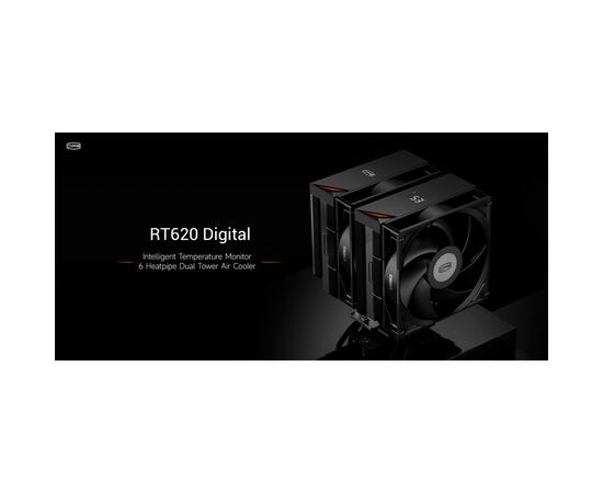 Кулер до процесора PcCooler RT620 Digital BK, зображення 10 Кулер до процесора PcCooler RT620 Digital BK, зображення 10