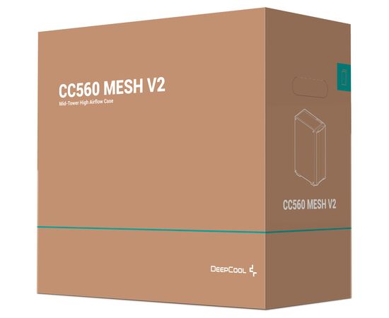 Корпус Deepcool CC560 MESH V2, изображение 12 Корпус Deepcool CC560 MESH V2, изображение 12