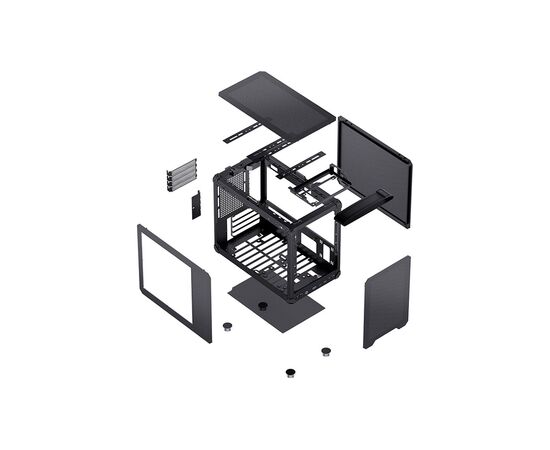 Корпус JONSBO C6 MAX Black, зображення 11 Корпус JONSBO C6 MAX Black, зображення 11