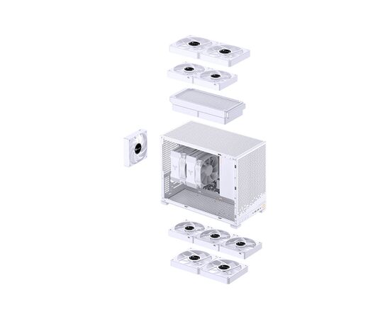 Корпус JONSBO D32 PRO White, зображення 12 Корпус JONSBO D32 PRO White, зображення 12