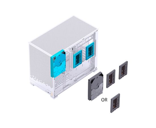 Корпус JONSBO D32 STD White, зображення 12 Корпус JONSBO D32 STD White, зображення 12