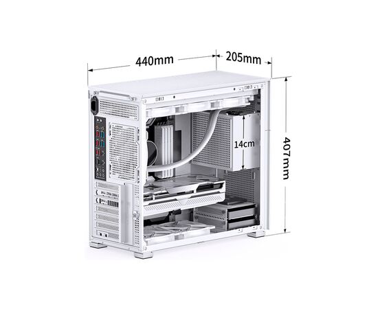 Корпус JONSBO D41 STD White, зображення 12 Корпус JONSBO D41 STD White, зображення 12