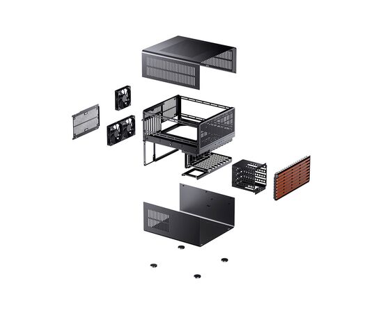 Корпус JONSBO N5 Black, изображение 12 Корпус JONSBO N5 Black, изображение 12
