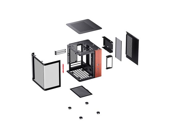 Корпус JONSBO TK-0 Black, зображення 11 Корпус JONSBO TK-0 Black, зображення 11