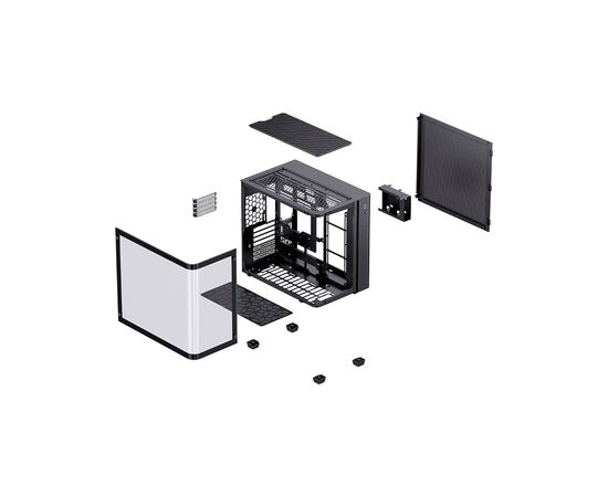 Корпус JONSBO TK-3 Black, зображення 10 Корпус JONSBO TK-3 Black, зображення 10
