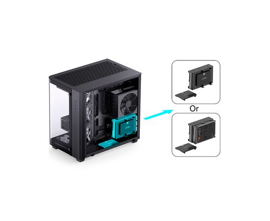 Корпус JONSBO TK-3 Black, зображення 11 Корпус JONSBO TK-3 Black, зображення 11