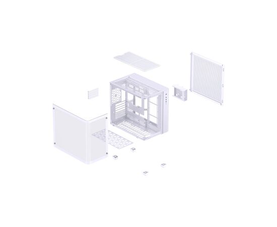 Корпус JONSBO TK-3 White, зображення 10 Корпус JONSBO TK-3 White, зображення 10