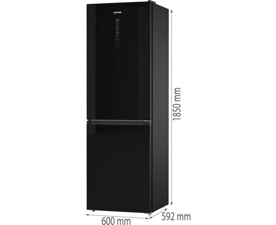 Холодильник Gorenje NRK6192ABK4, изображение 12 Холодильник Gorenje NRK6192ABK4, изображение 12