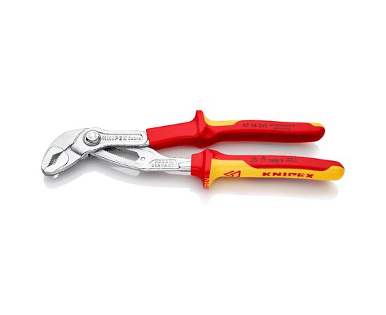 Кліщі KNIPEX сантехнічні Cobra VDE 87 26 250 (електроізольовані 1000V) (87 26 250)
