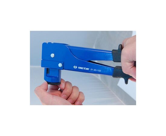 Заклепувальник KING TONY 2,4-4,8х278 мм (21-20-102), зображення 3 Заклепувальник KING TONY 2,4-4,8х278 мм (21-20-102), зображення 3