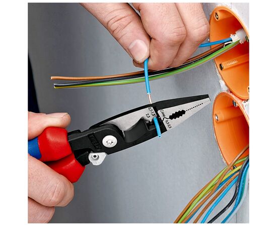 Плоскогубцы KNIPEX электромонтажные 200мм (13 91 200), изображение 7 Плоскогубцы KNIPEX электромонтажные 200мм (13 91 200), изображение 7