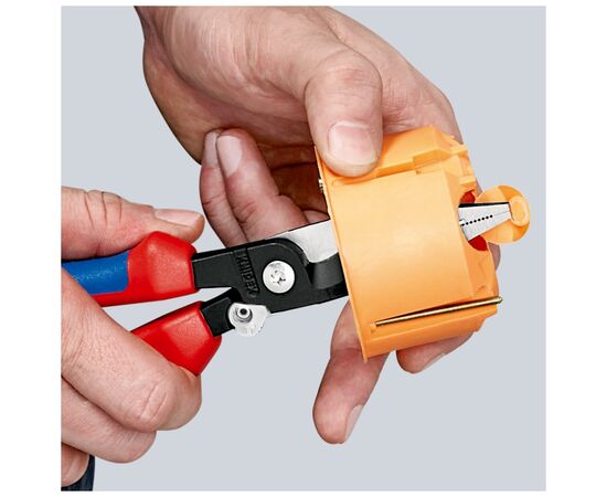 Плоскогубцы KNIPEX электромонтажные 200мм (13 91 200), изображение 8 Плоскогубцы KNIPEX электромонтажные 200мм (13 91 200), изображение 8