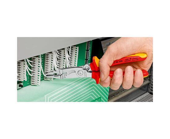 Плоскогубцы KNIPEX электромонтажные 200мм (13 91 200), изображение 9 Плоскогубцы KNIPEX электромонтажные 200мм (13 91 200), изображение 9